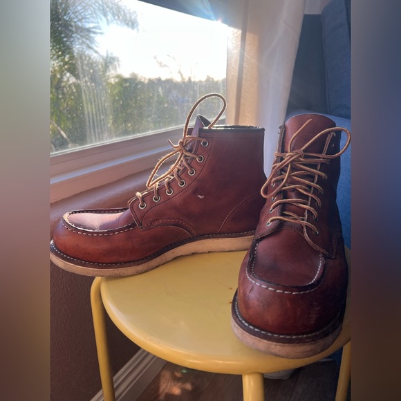 ** SOLD **Classic Moc Red Wing Boots - Picture 4 of 7